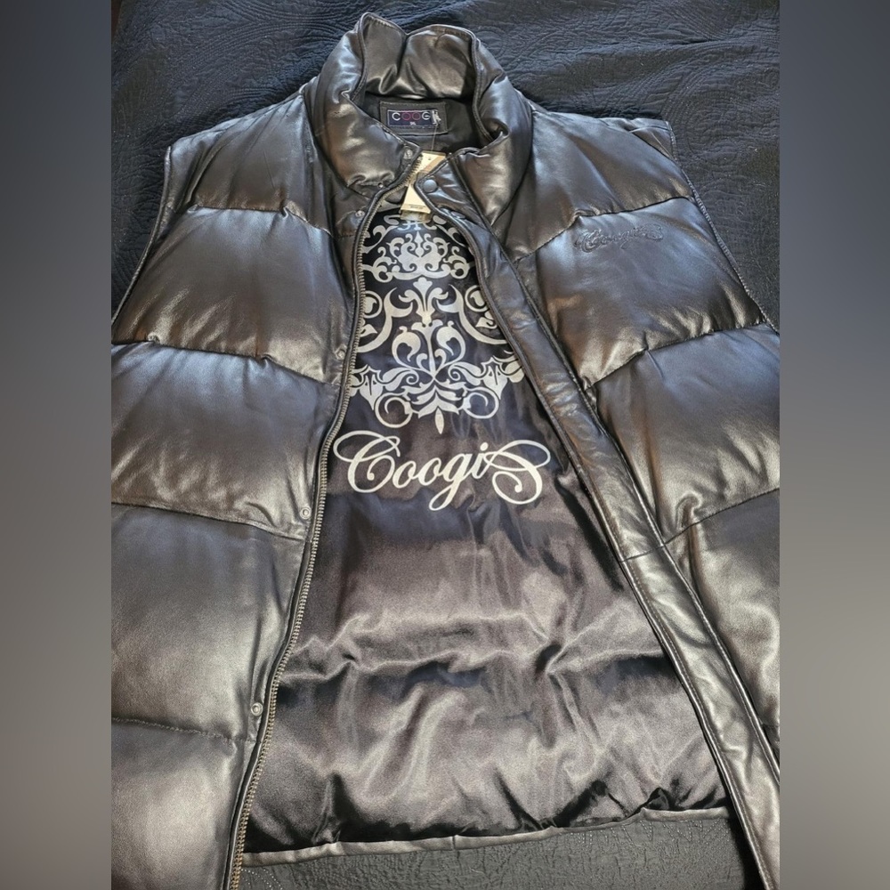 Black Leather Vest